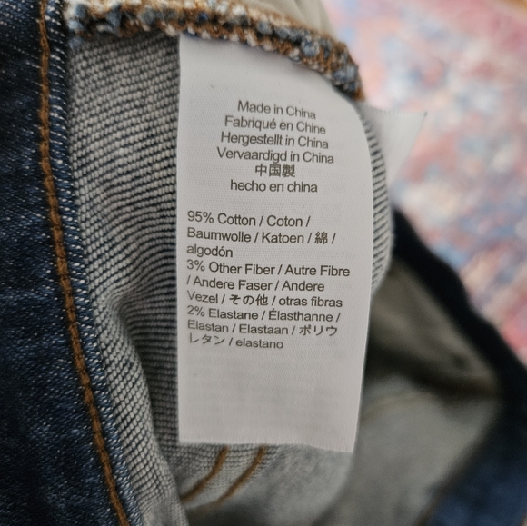 Madewell Cali Demi-Boot Cut Denim Blue Jeans | sz 32 Tall* - Picture 4 of 9